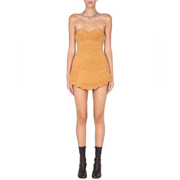 GCDS Seashell Strapless Dress - Picture 2 of 7